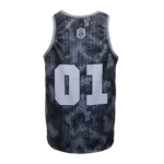 Custom Private Label Sublimated Camo Basketball Tank Top Production