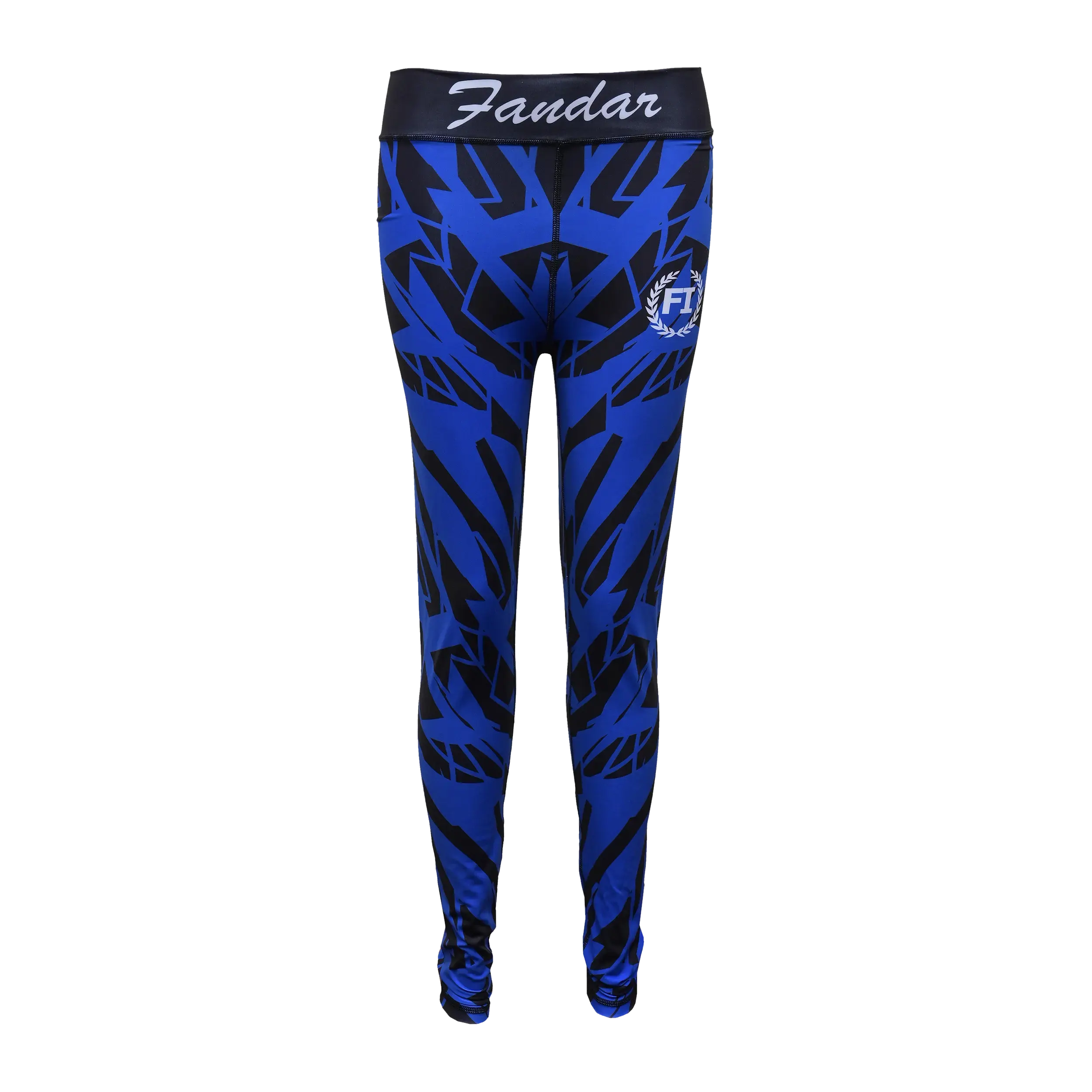 High-waisted custom sublimation workout leggings fabrication
